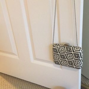 Brand new never used Zara clutch with chain strap